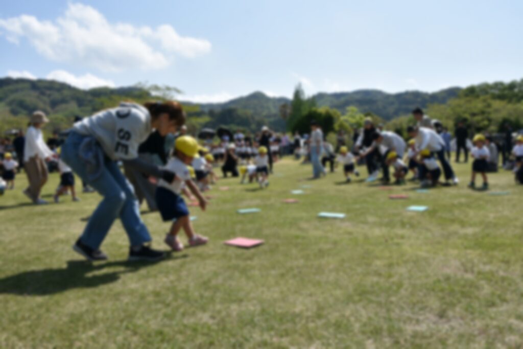 陣取りゲームをするさくらさんたち①